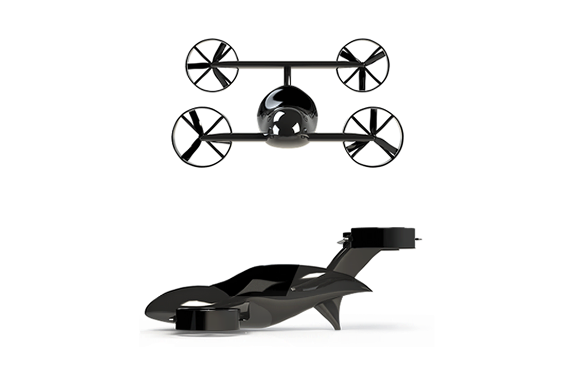 Elesi passenger eVTOL concept design aircraft Elesi passenger eVTOL concept design aircraft